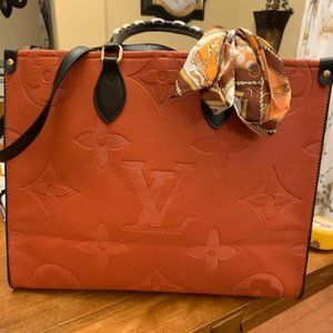 Empreinte Monogram Wild At Heart On the Go MM Caramel without Scarf